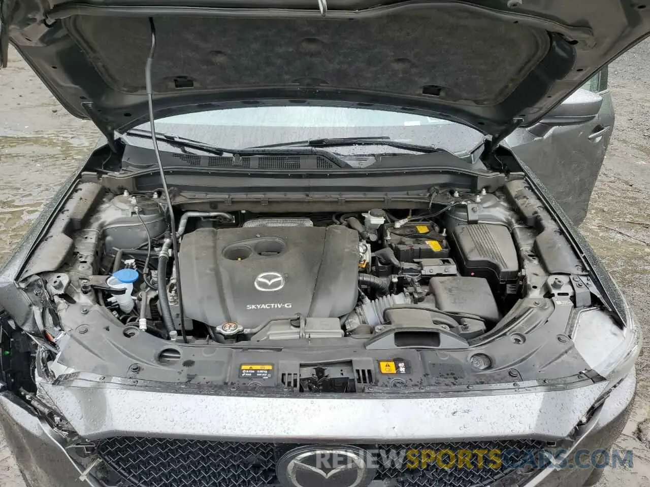 12 fotografías del automóvil dañado JM3KFBDM2M0340960 MAZDA CX-5 2021