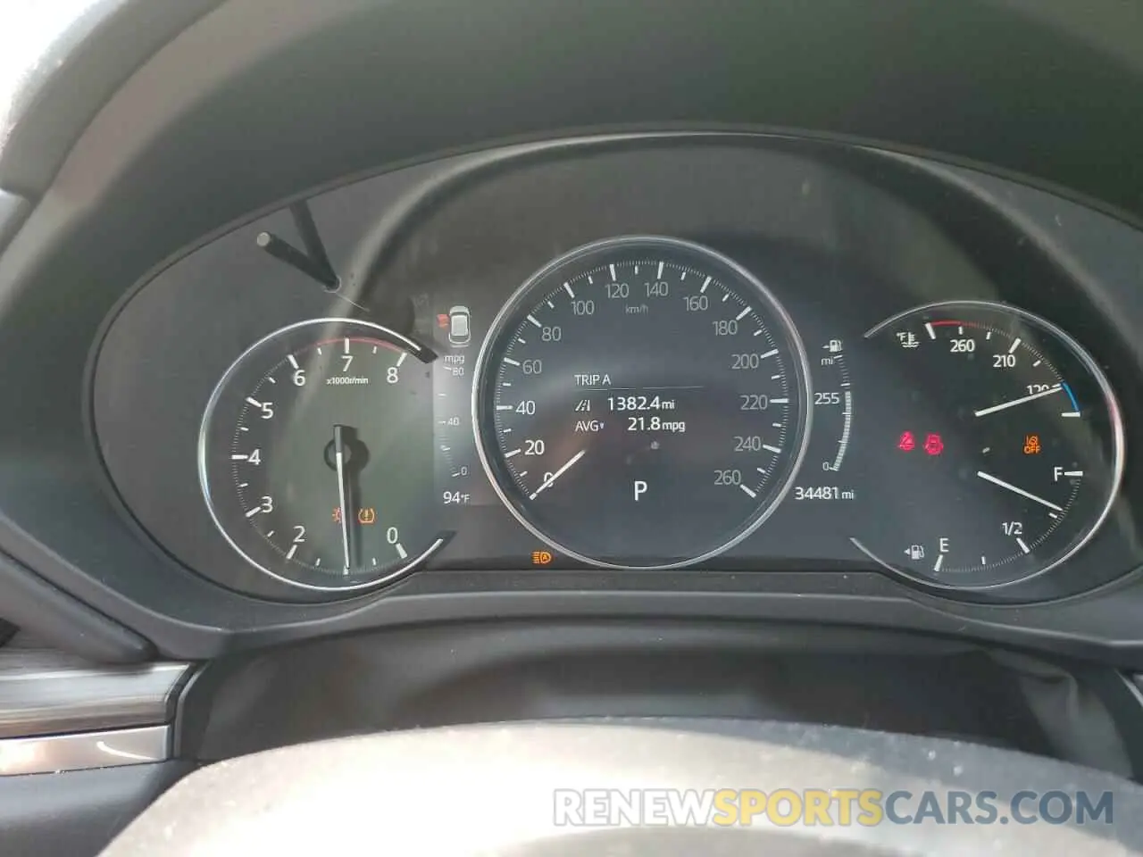 9 fotografías del automóvil dañado JM3KFBDM2M0340960 MAZDA CX-5 2021