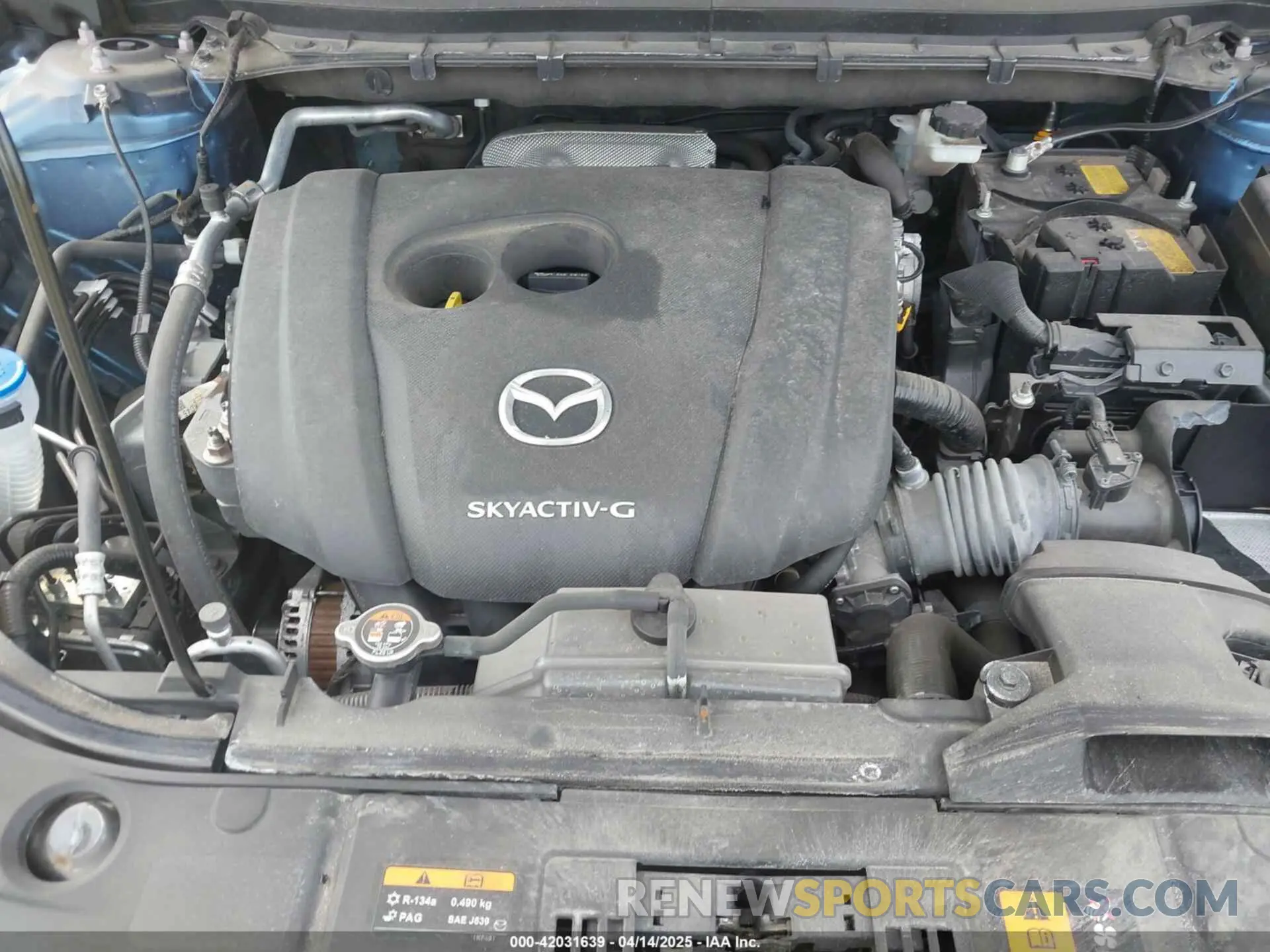 10 fotografías del automóvil dañado JM3KFBDM2M0406259 MAZDA CX-5 2021