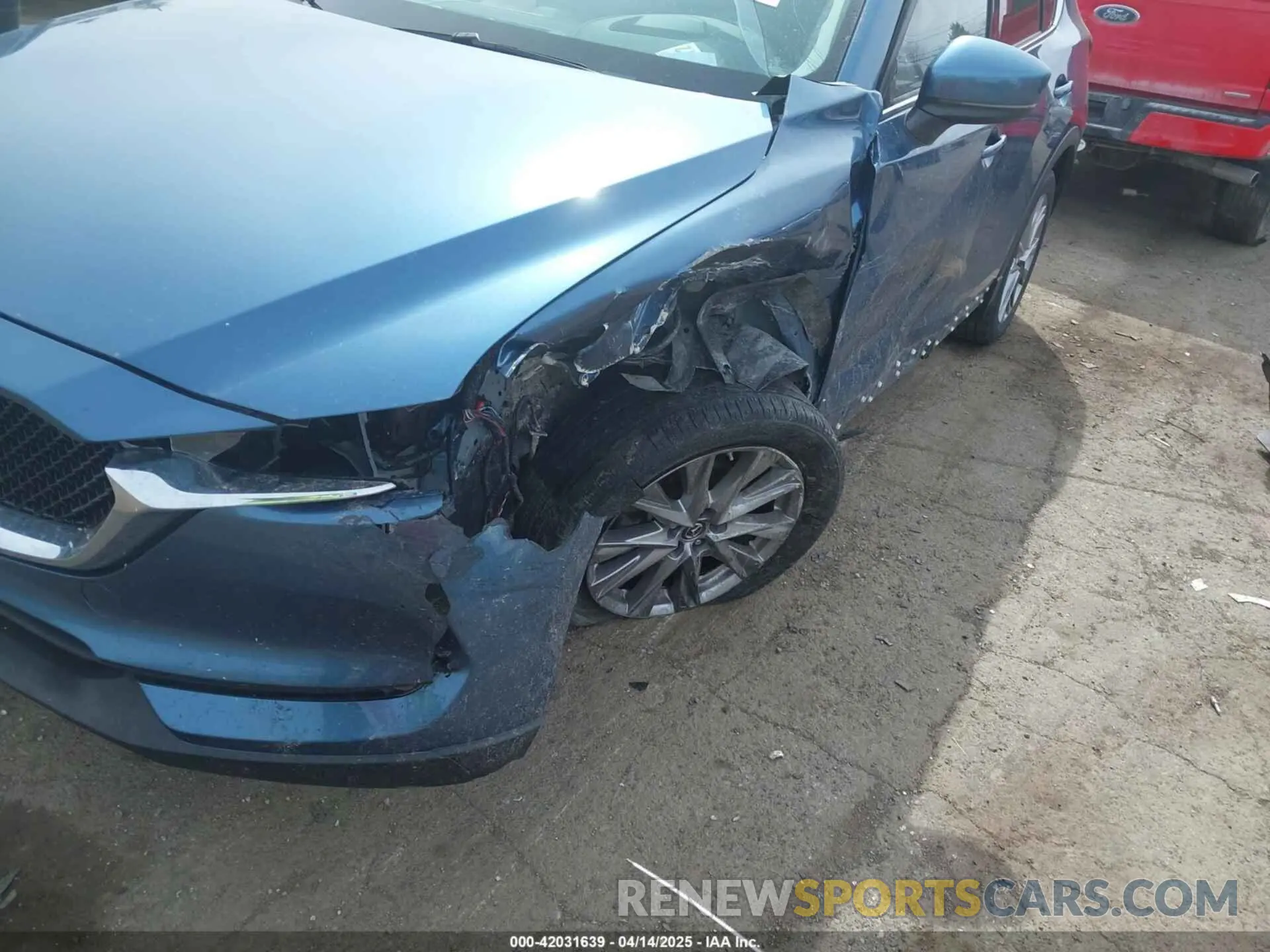 6 fotografías del automóvil dañado JM3KFBDM2M0406259 MAZDA CX-5 2021