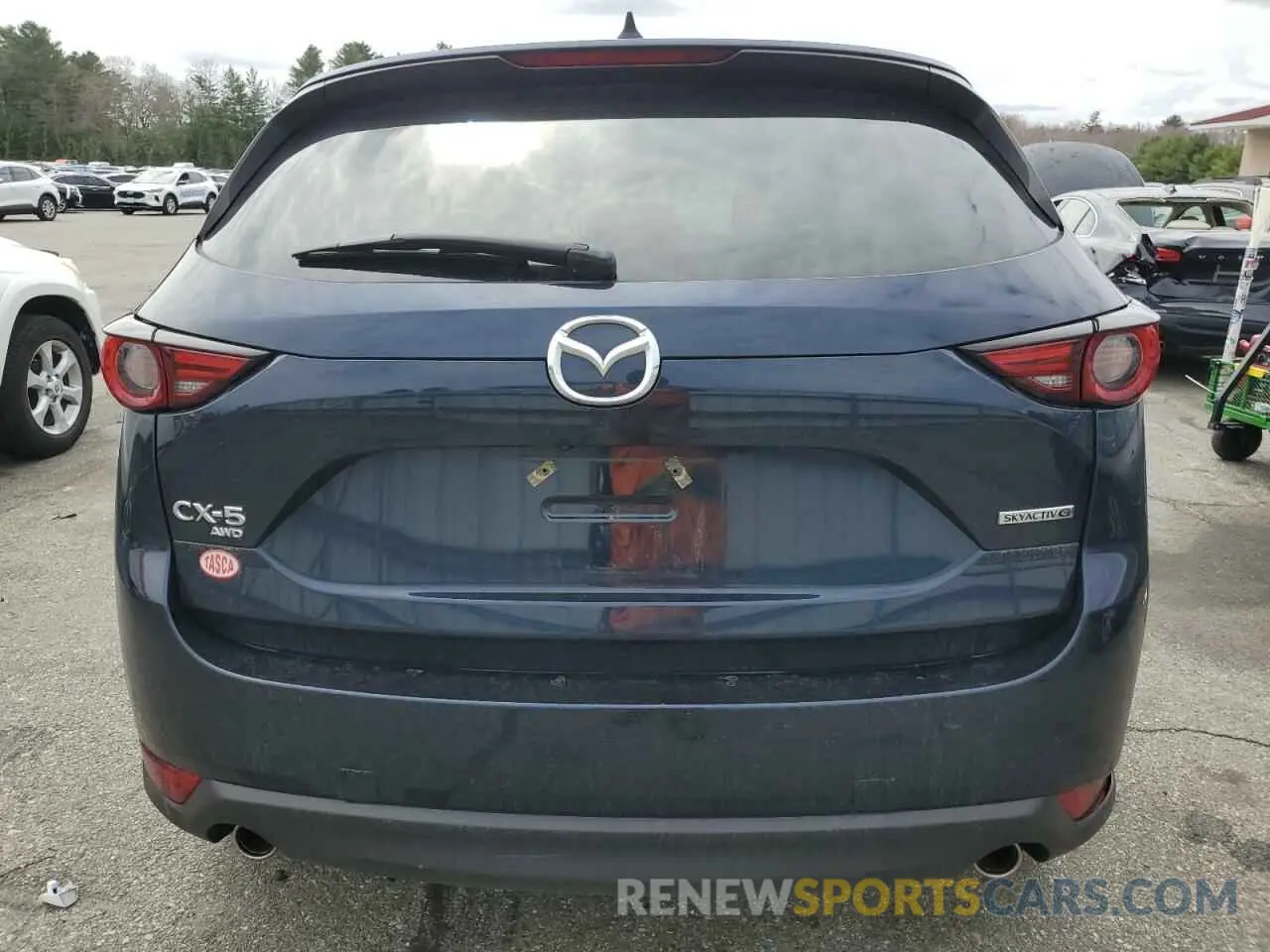 6 fotografías del automóvil dañado JM3KFBDM2M0471094 MAZDA CX-5 2021