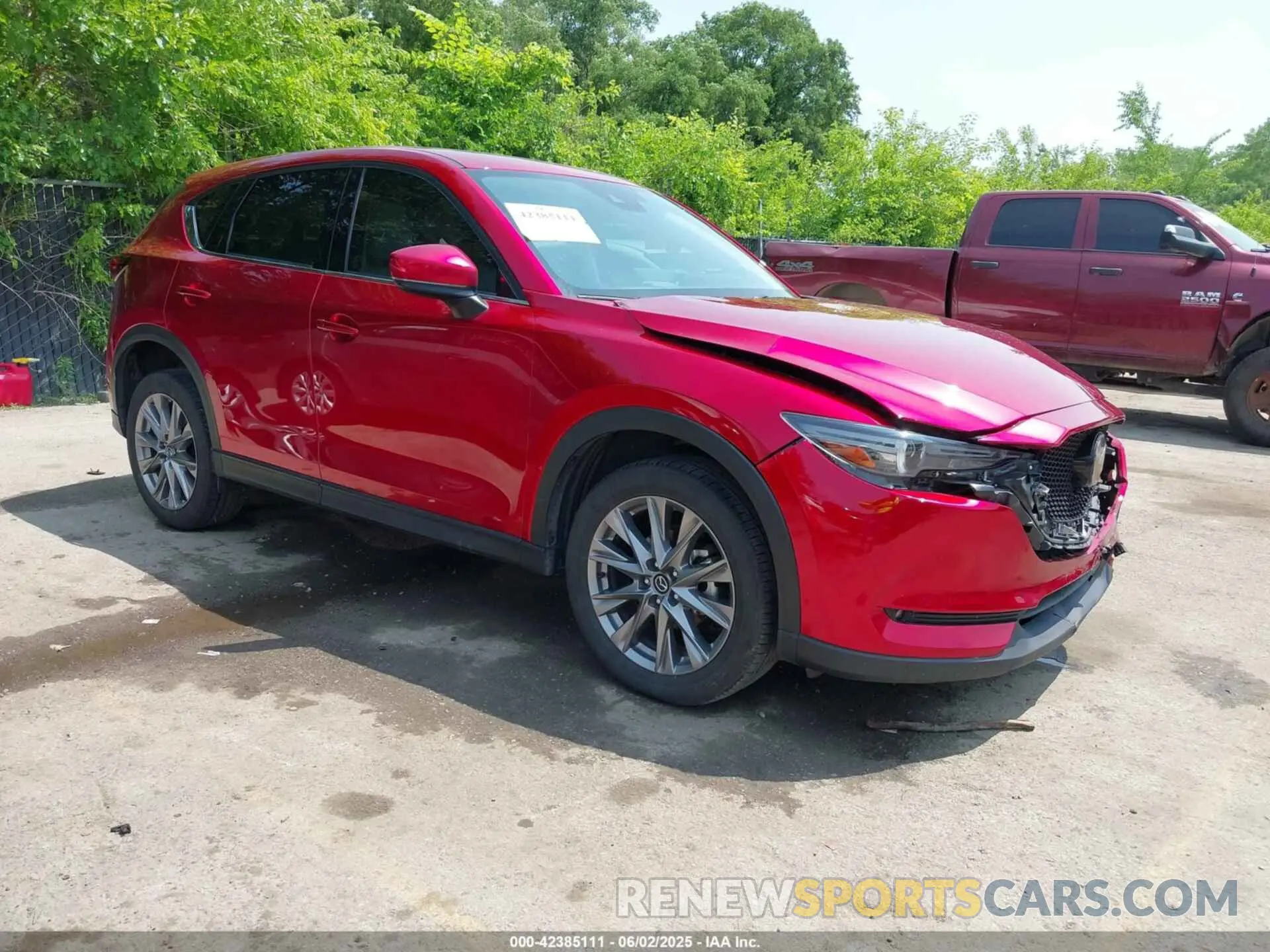 1 fotografías del automóvil dañado JM3KFBDM2M0483018 MAZDA CX-5 2021