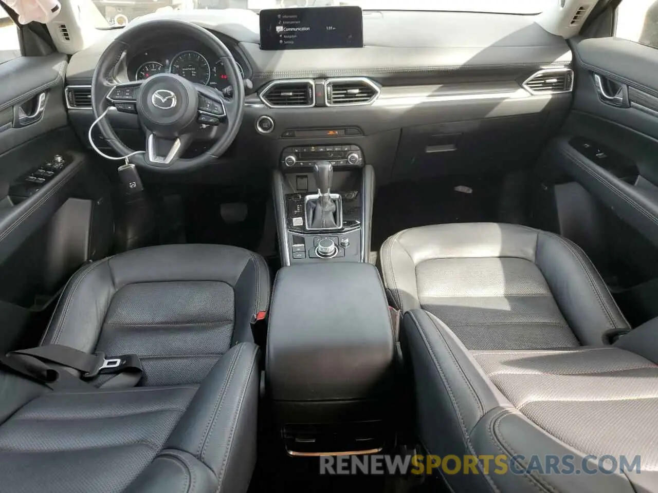 8 fotografías del automóvil dañado JM3KFBDM2M0494679 MAZDA CX-5 2021