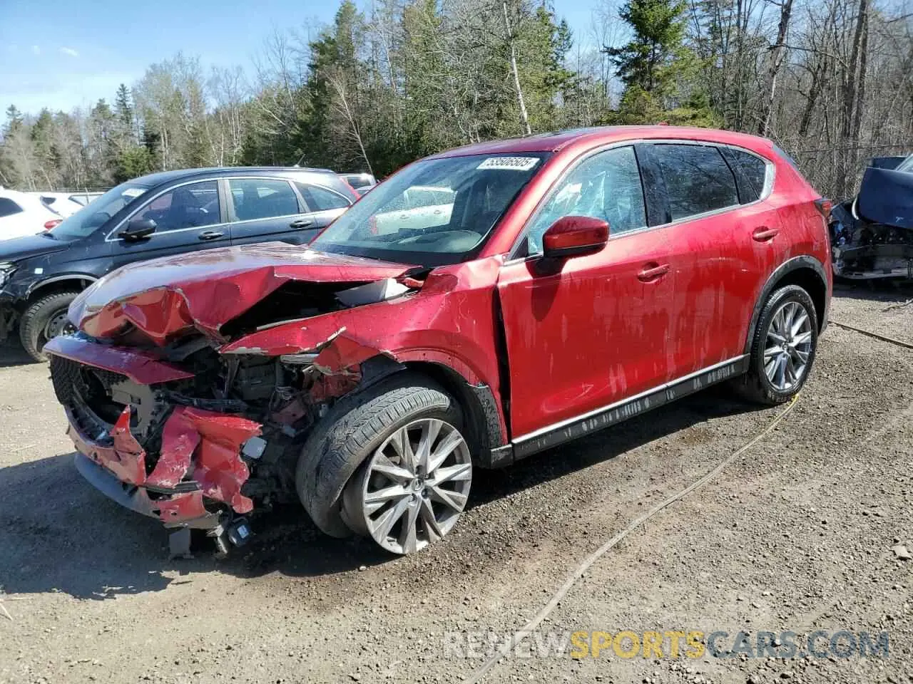 1 fotografías del automóvil dañado JM3KFBDM2M1119563 MAZDA CX-5 2021