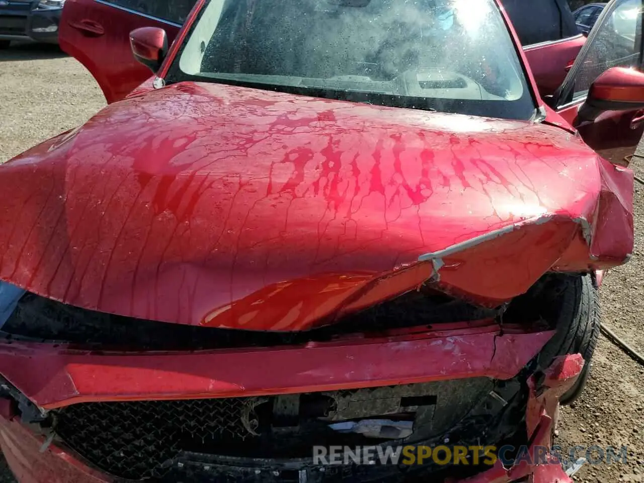 12 fotografías del automóvil dañado JM3KFBDM2M1119563 MAZDA CX-5 2021