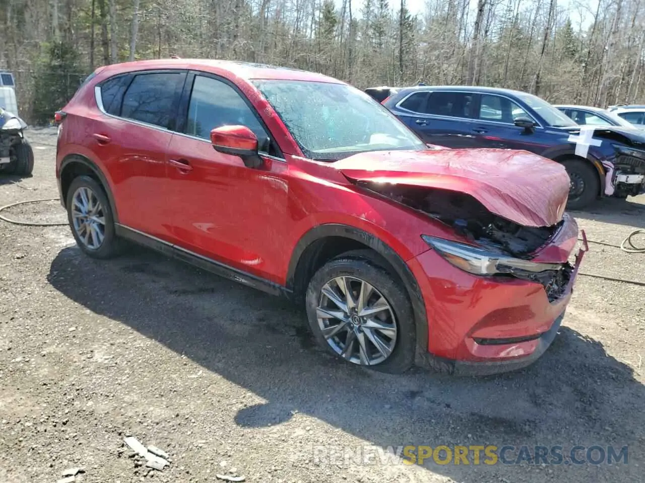4 fotografías del automóvil dañado JM3KFBDM2M1119563 MAZDA CX-5 2021