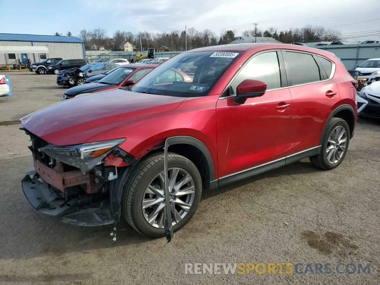 1 fotografías del automóvil dañado JM3KFBDM2M1435187 MAZDA CX-5 2021