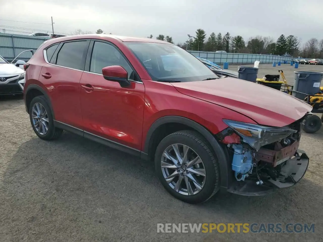 4 fotografías del automóvil dañado JM3KFBDM2M1435187 MAZDA CX-5 2021