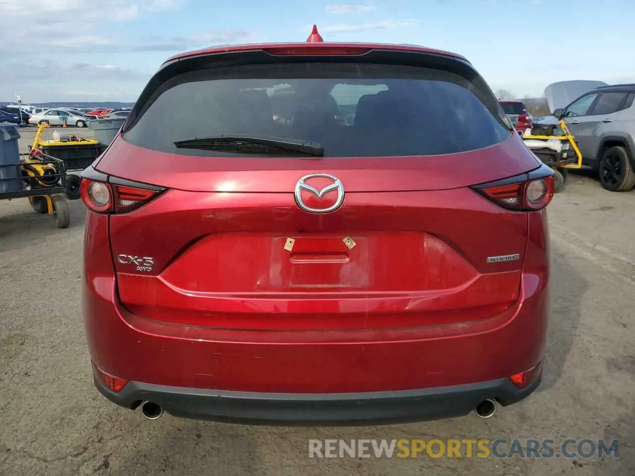 6 fotografías del automóvil dañado JM3KFBDM2M1435187 MAZDA CX-5 2021