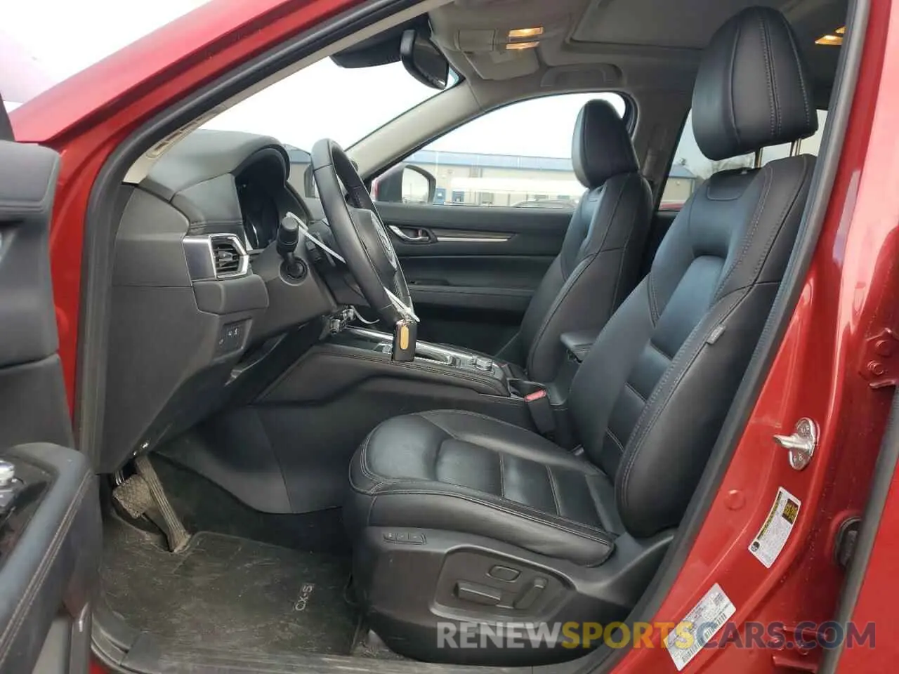 7 fotografías del automóvil dañado JM3KFBDM2M1435187 MAZDA CX-5 2021