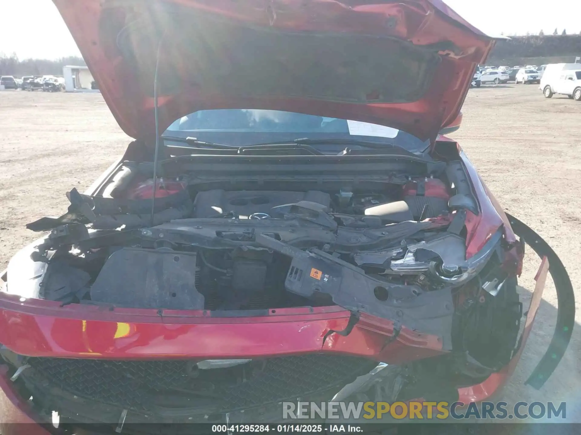 10 fotografías del automóvil dañado JM3KFBDM3M0309877 MAZDA CX-5 2021