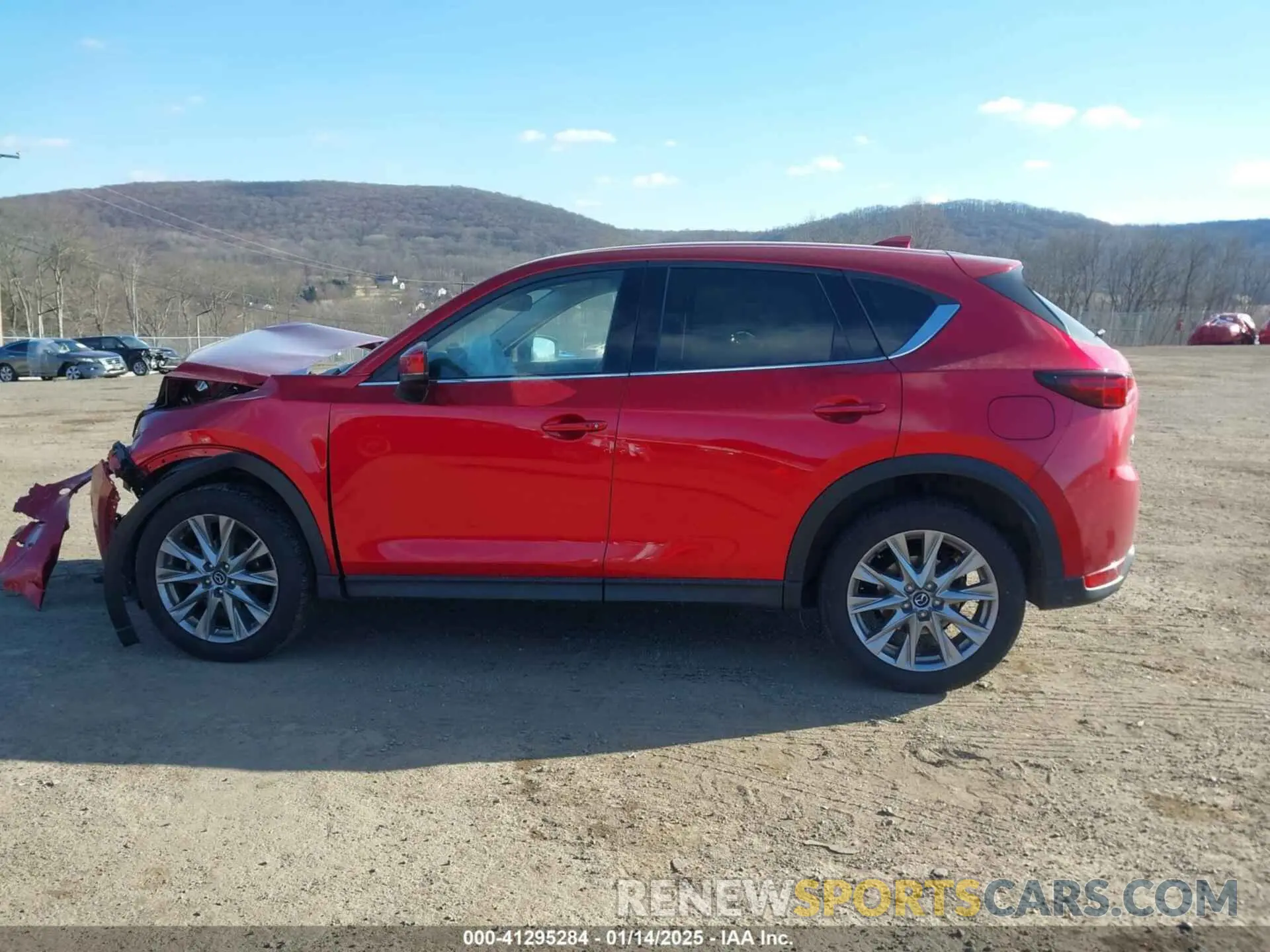 14 fotografías del automóvil dañado JM3KFBDM3M0309877 MAZDA CX-5 2021