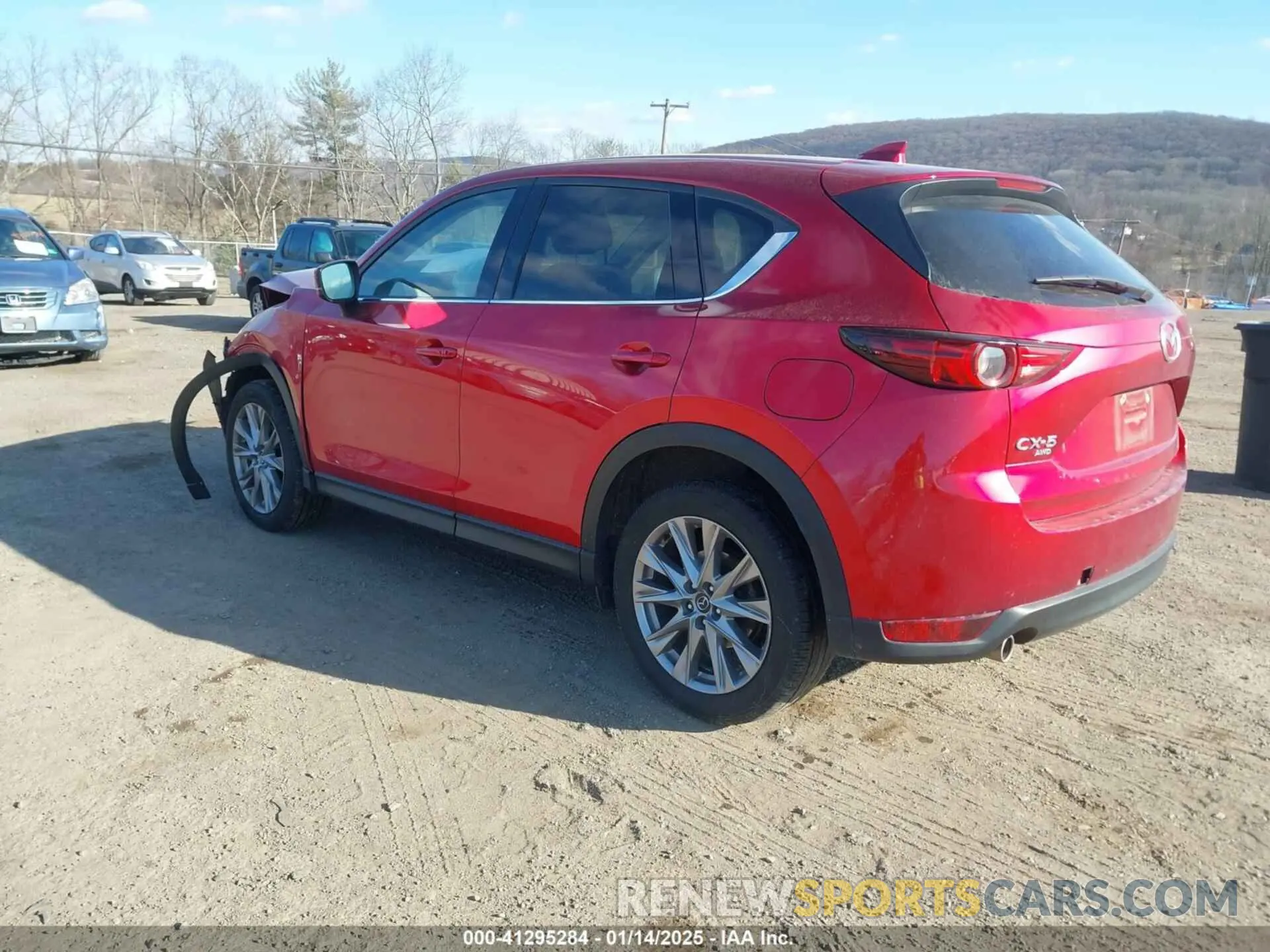 3 fotografías del automóvil dañado JM3KFBDM3M0309877 MAZDA CX-5 2021