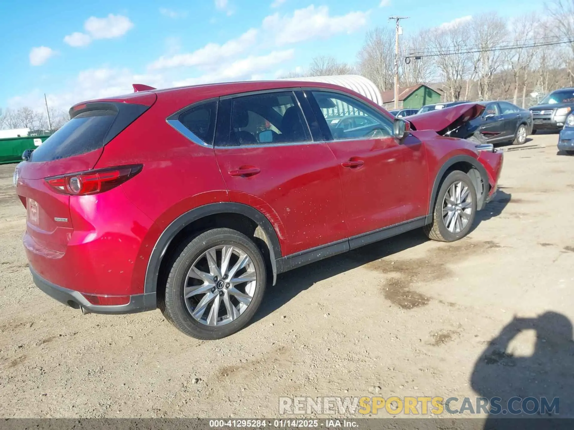 4 fotografías del automóvil dañado JM3KFBDM3M0309877 MAZDA CX-5 2021