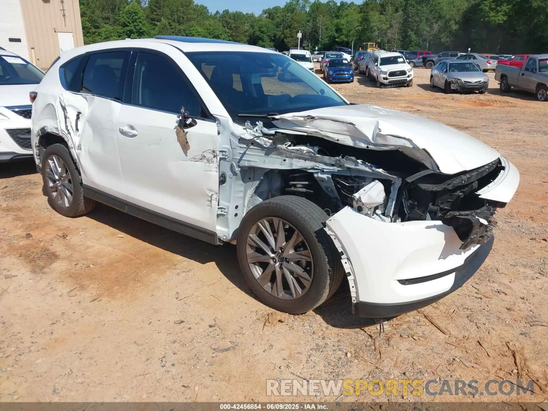 1 fotografías del automóvil dañado JM3KFBDM3M0493752 MAZDA CX-5 2021