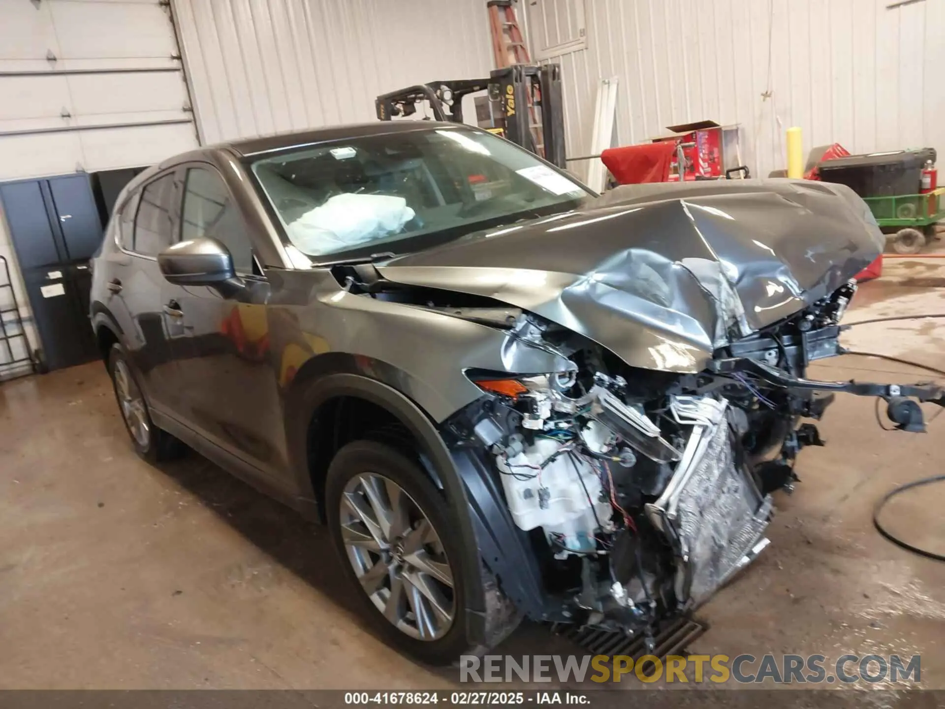 1 fotografías del automóvil dañado JM3KFBDM4M0301853 MAZDA CX-5 2021