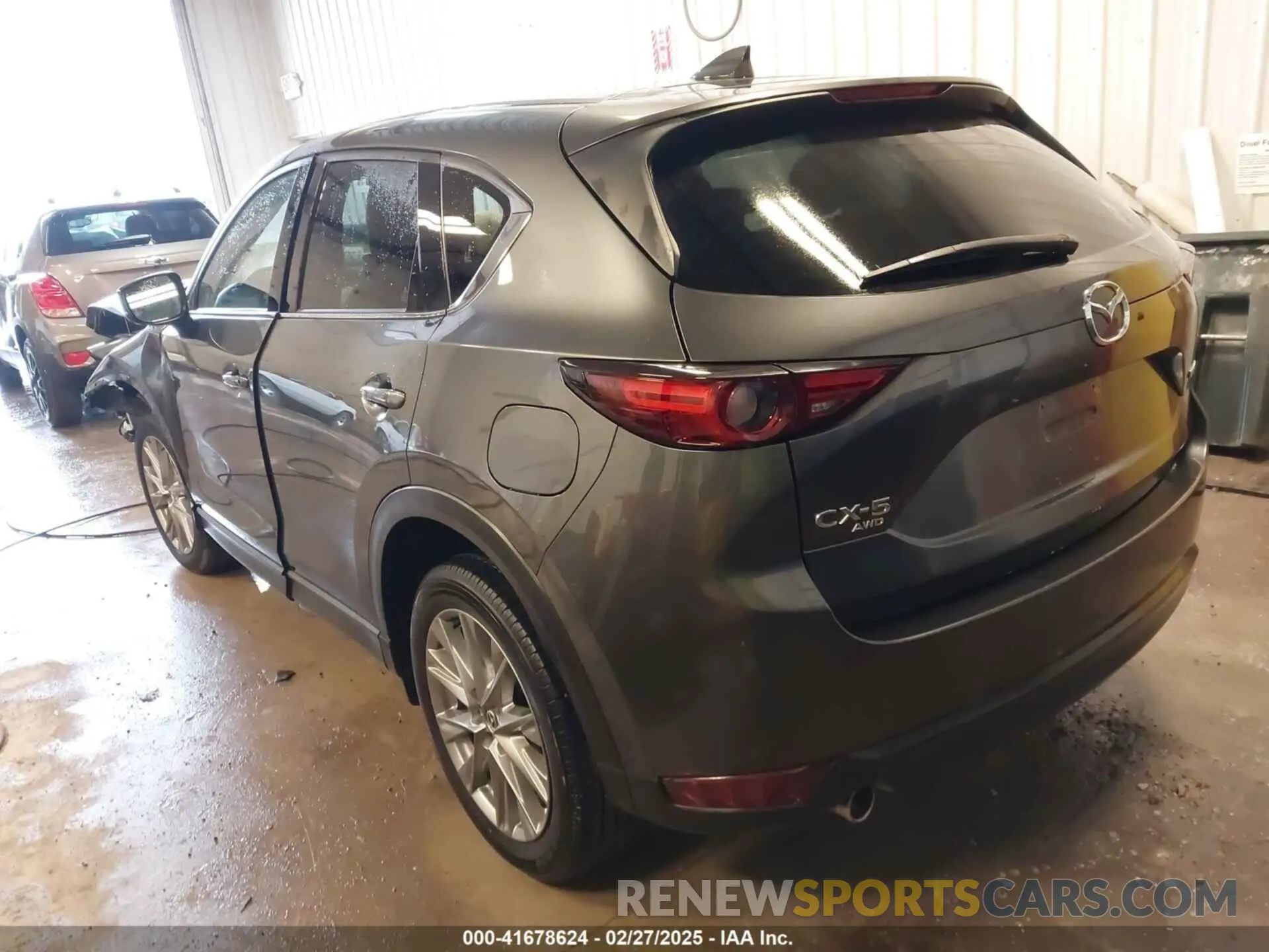 3 fotografías del automóvil dañado JM3KFBDM4M0301853 MAZDA CX-5 2021