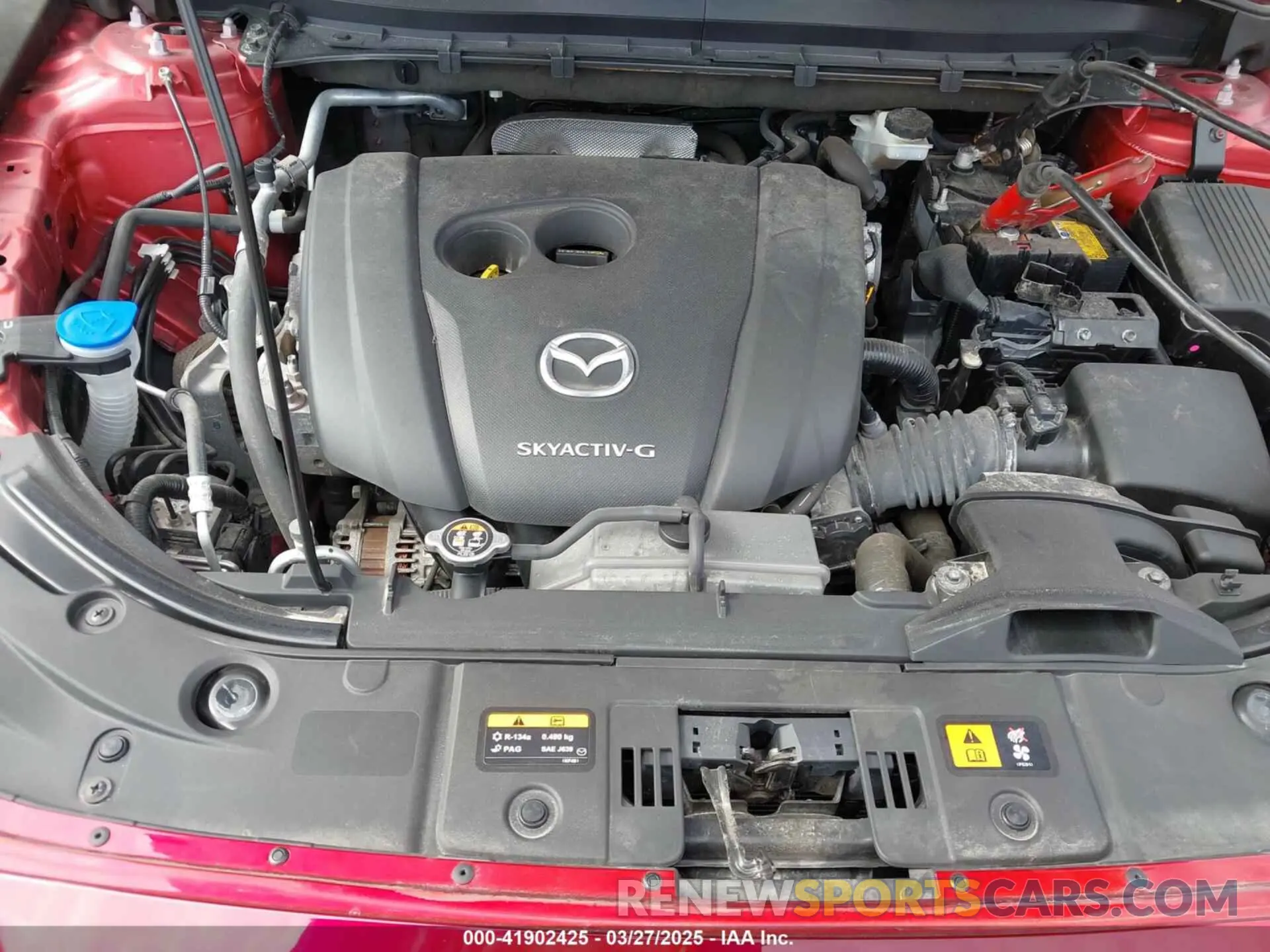 10 fotografías del automóvil dañado JM3KFBDM4M0371739 MAZDA CX-5 2021