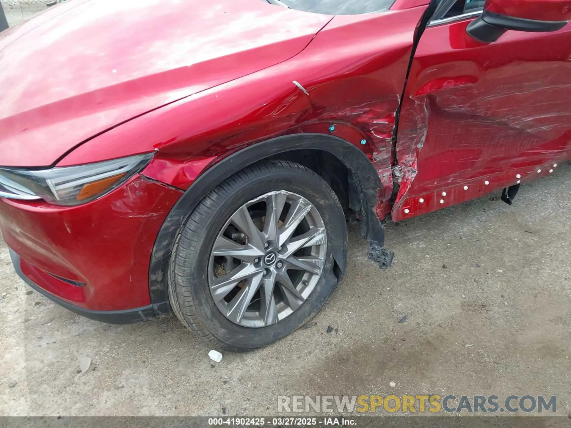 6 fotografías del automóvil dañado JM3KFBDM4M0371739 MAZDA CX-5 2021