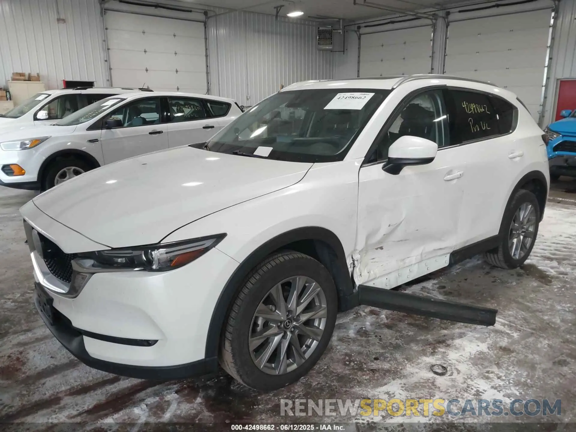 6 fotografías del automóvil dañado JM3KFBDM4M0425878 MAZDA CX-5 2021
