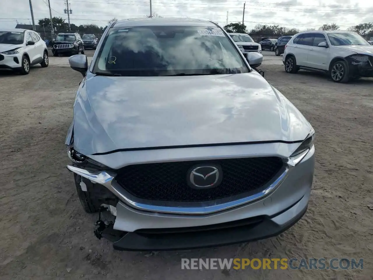 5 fotografías del automóvil dañado JM3KFBDM4M0454684 MAZDA CX-5 2021