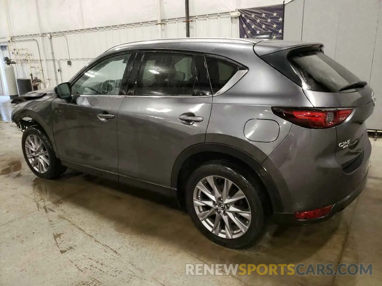 2 fotografías del automóvil dañado JM3KFBDM4M0465541 MAZDA CX-5 2021