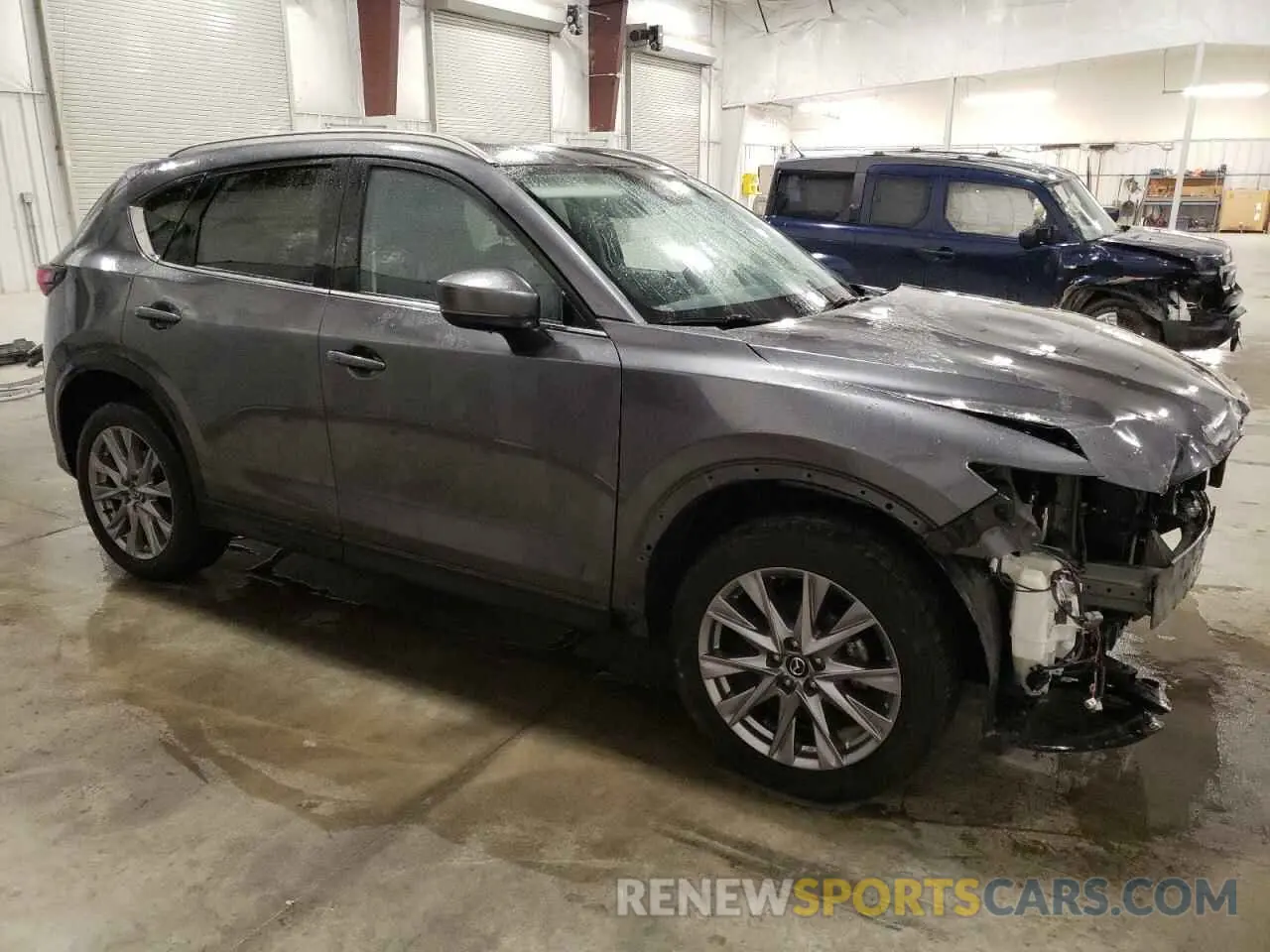 4 fotografías del automóvil dañado JM3KFBDM4M0465541 MAZDA CX-5 2021