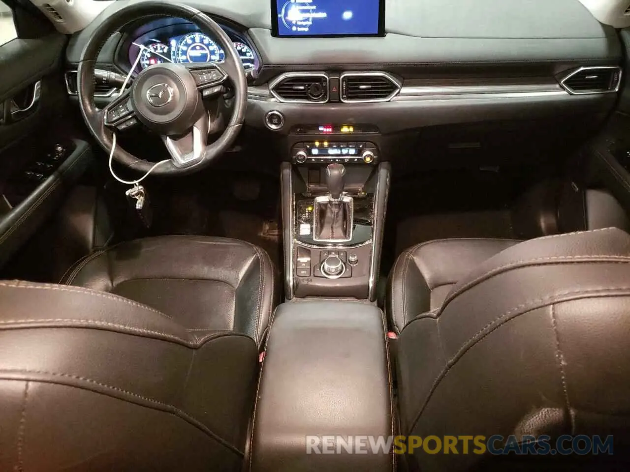 8 fotografías del automóvil dañado JM3KFBDM4M0465541 MAZDA CX-5 2021