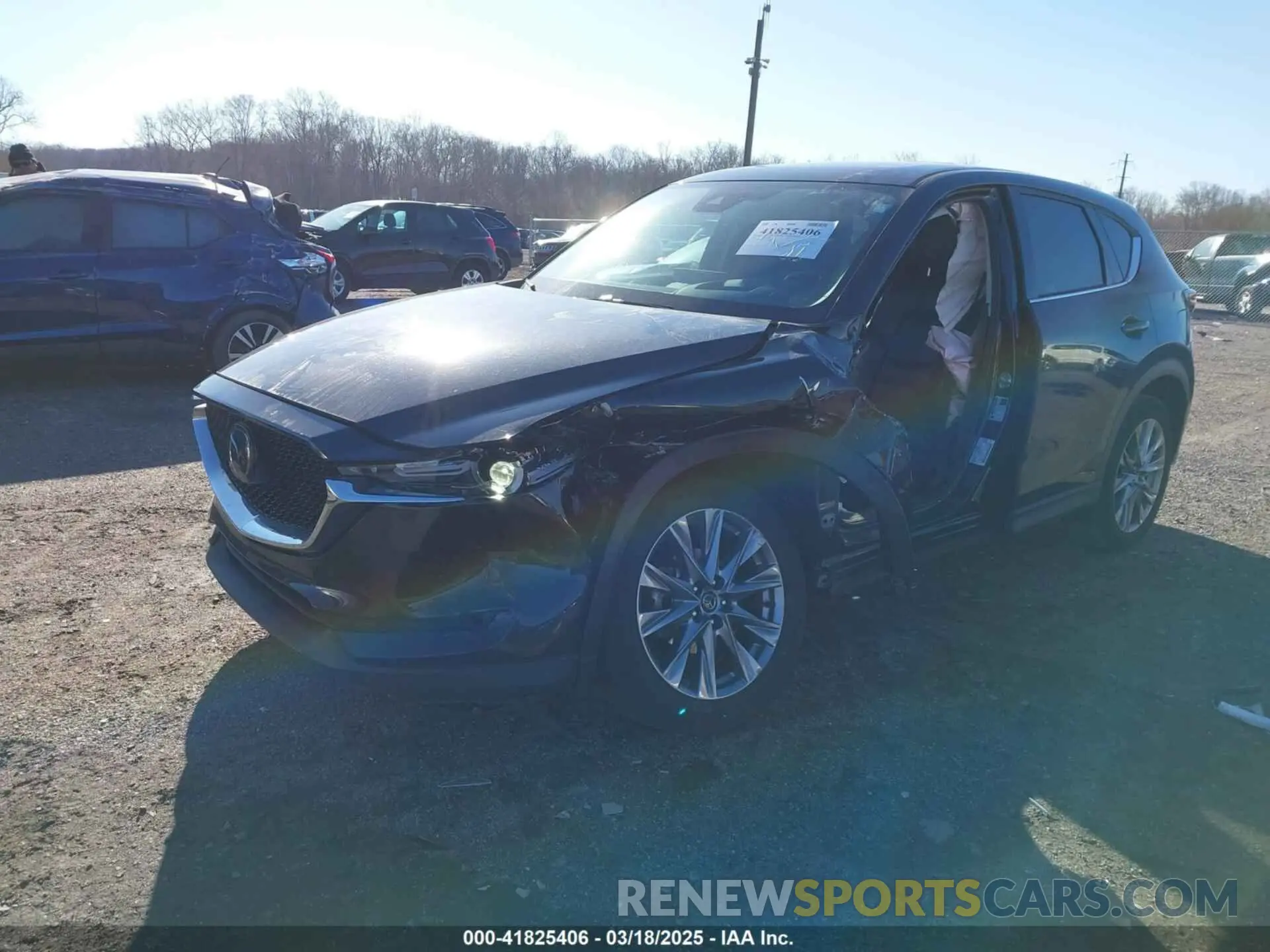 2 fotografías del automóvil dañado JM3KFBDM4M0471467 MAZDA CX-5 2021