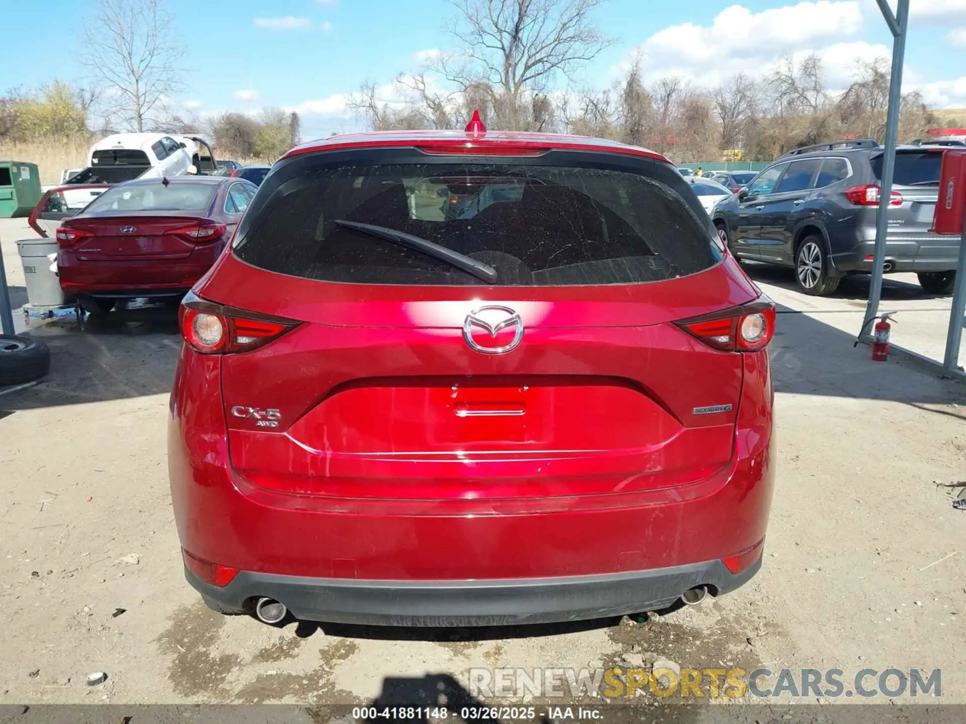 16 fotografías del automóvil dañado JM3KFBDM4M1335060 MAZDA CX-5 2021