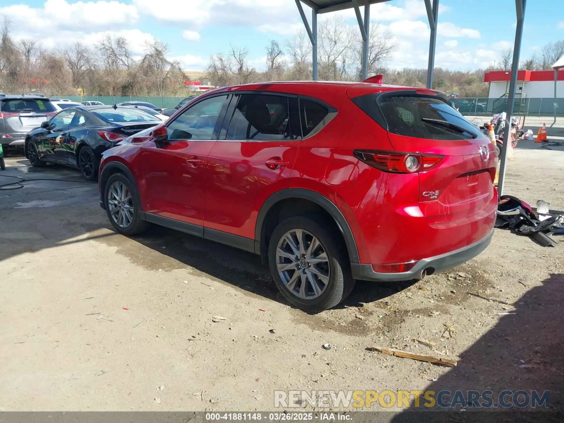 3 fotografías del automóvil dañado JM3KFBDM4M1335060 MAZDA CX-5 2021