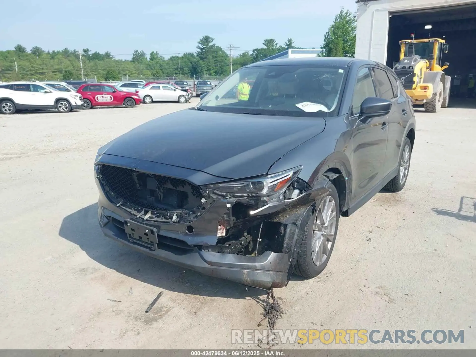 6 fotografías del automóvil dañado JM3KFBDM5M0436307 MAZDA CX-5 2021