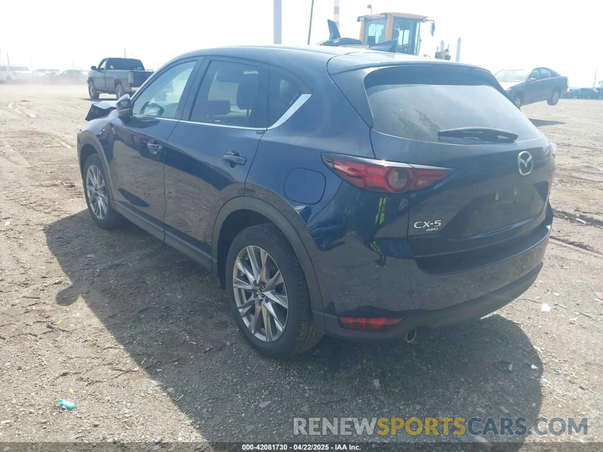 3 fotografías del automóvil dañado JM3KFBDM5M1378497 MAZDA CX-5 2021