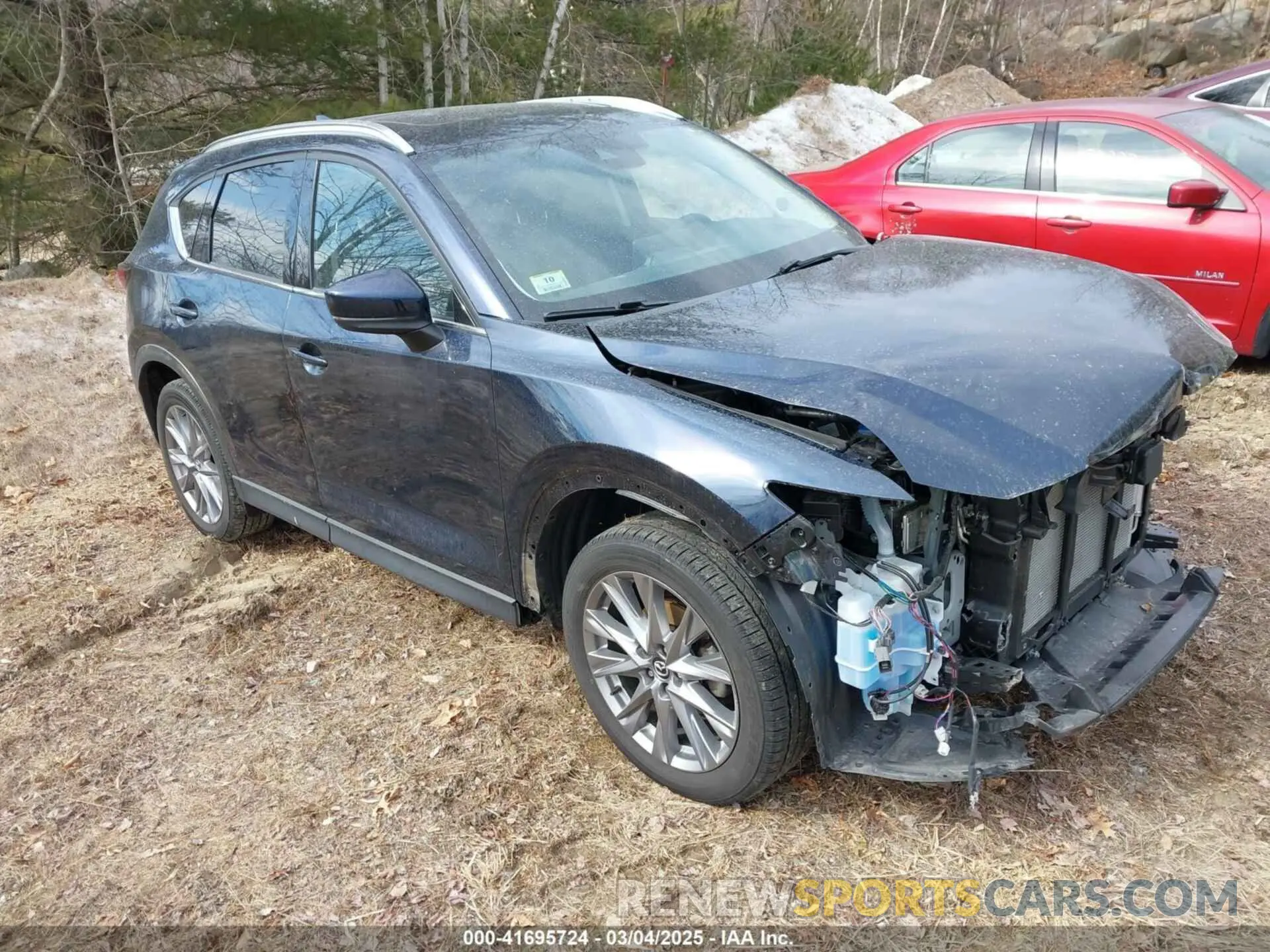 1 fotografías del automóvil dañado JM3KFBDM5M1438407 MAZDA CX-5 2021