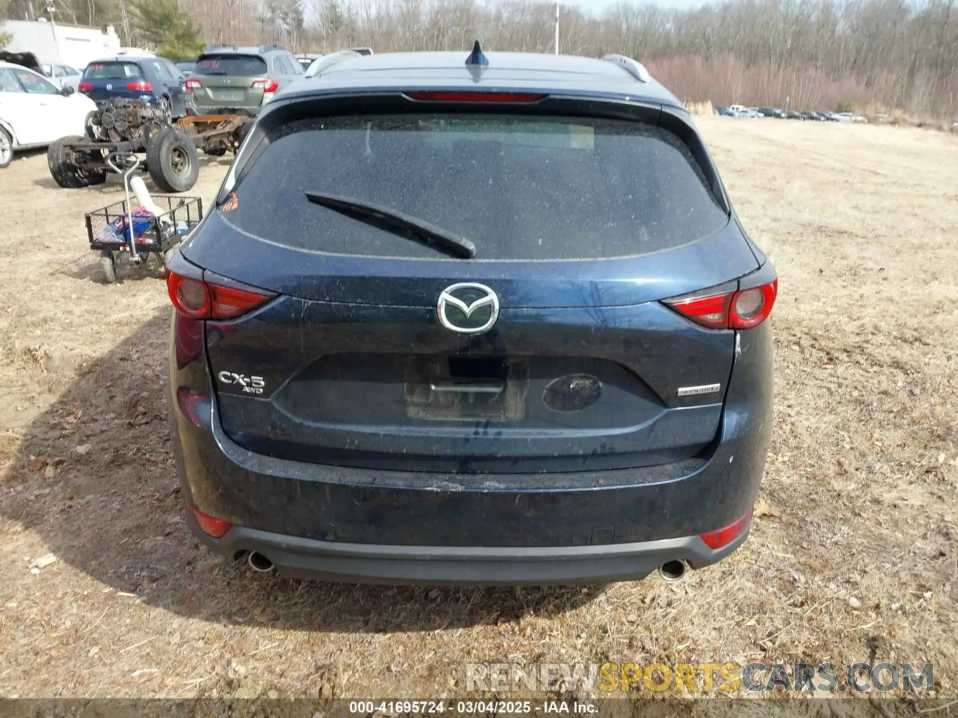 17 fotografías del automóvil dañado JM3KFBDM5M1438407 MAZDA CX-5 2021