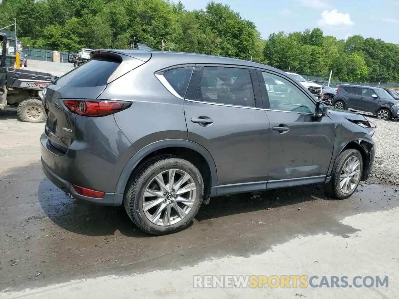 3 fotografías del automóvil dañado JM3KFBDM5M1496078 MAZDA CX-5 2021