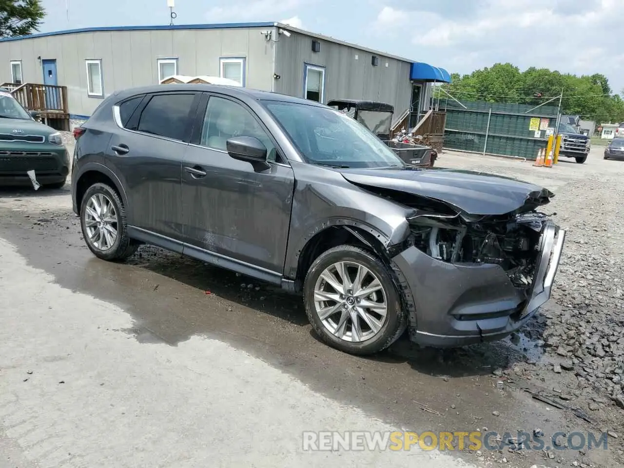 4 fotografías del automóvil dañado JM3KFBDM5M1496078 MAZDA CX-5 2021
