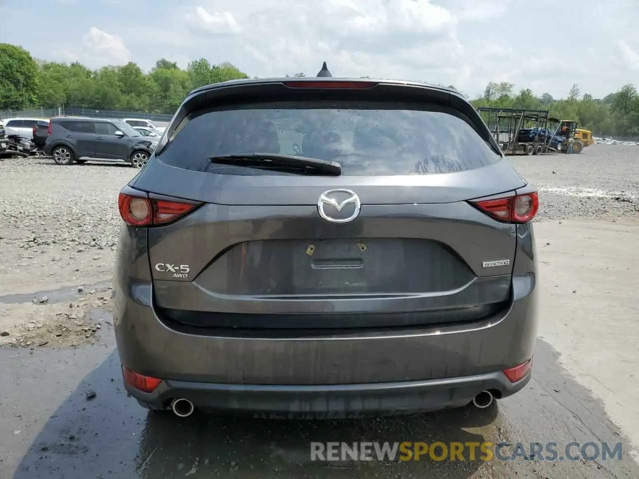 6 fotografías del automóvil dañado JM3KFBDM5M1496078 MAZDA CX-5 2021