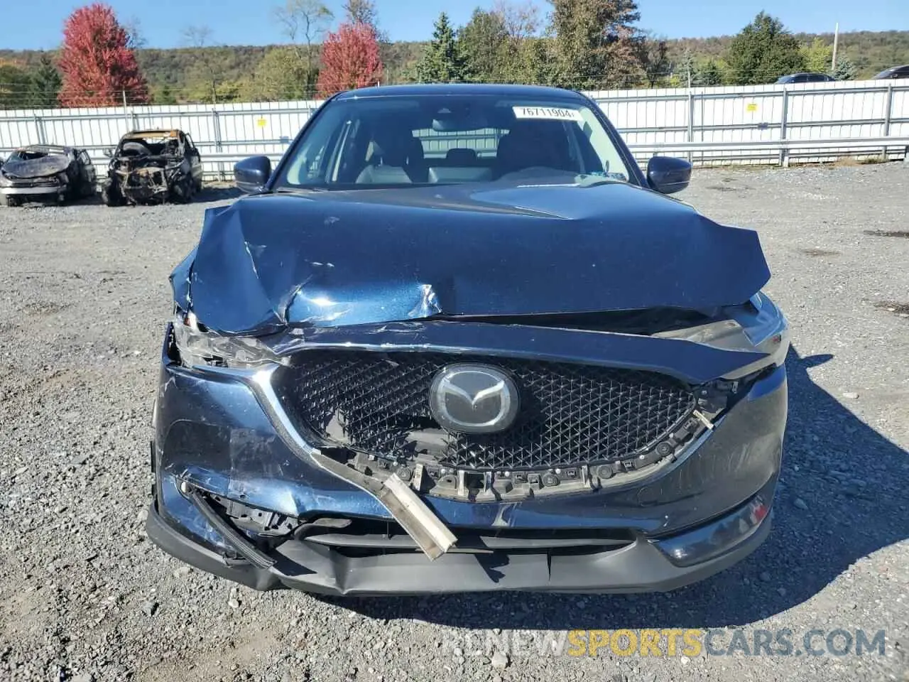 5 fotografías del automóvil dañado JM3KFBDM6M0364582 MAZDA CX-5 2021