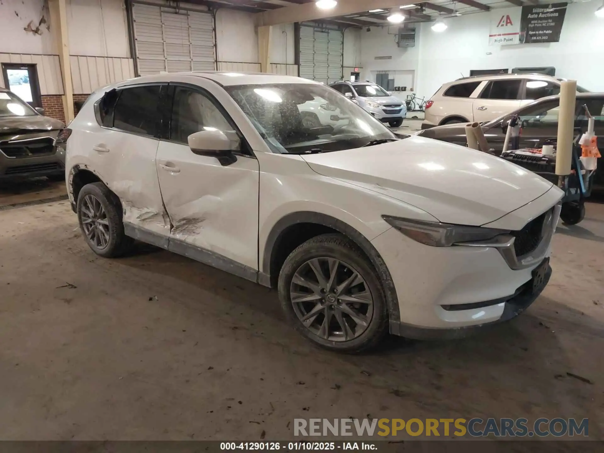 1 fotografías del automóvil dañado JM3KFBDM6M0378174 MAZDA CX-5 2021