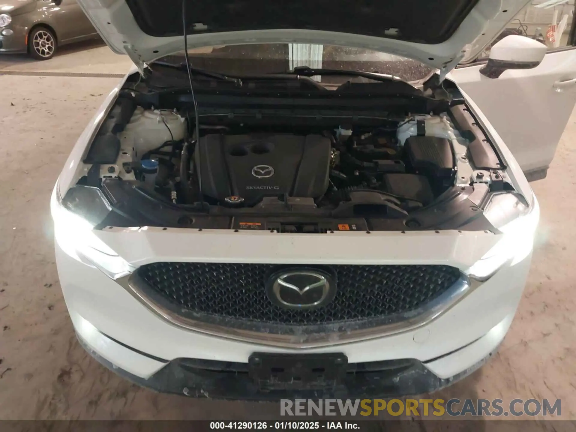 10 fotografías del automóvil dañado JM3KFBDM6M0378174 MAZDA CX-5 2021