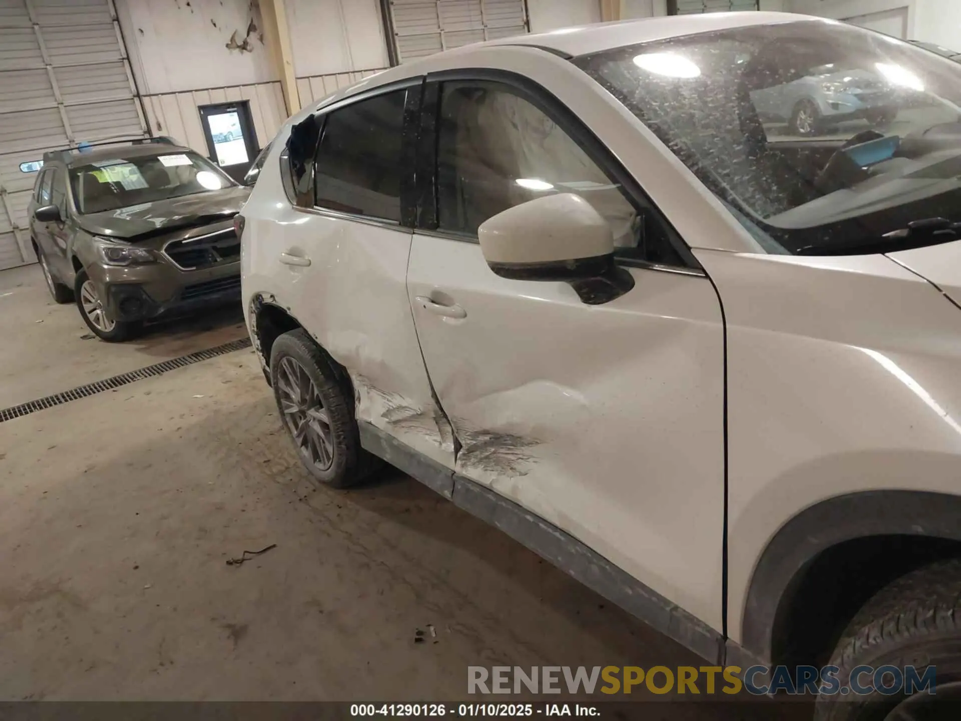 6 fotografías del automóvil dañado JM3KFBDM6M0378174 MAZDA CX-5 2021