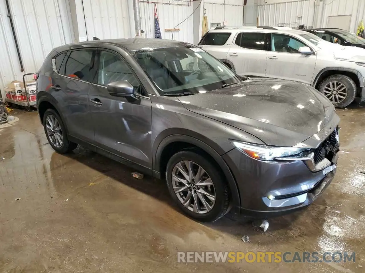 4 fotografías del automóvil dañado JM3KFBDM6M0478372 MAZDA CX-5 2021