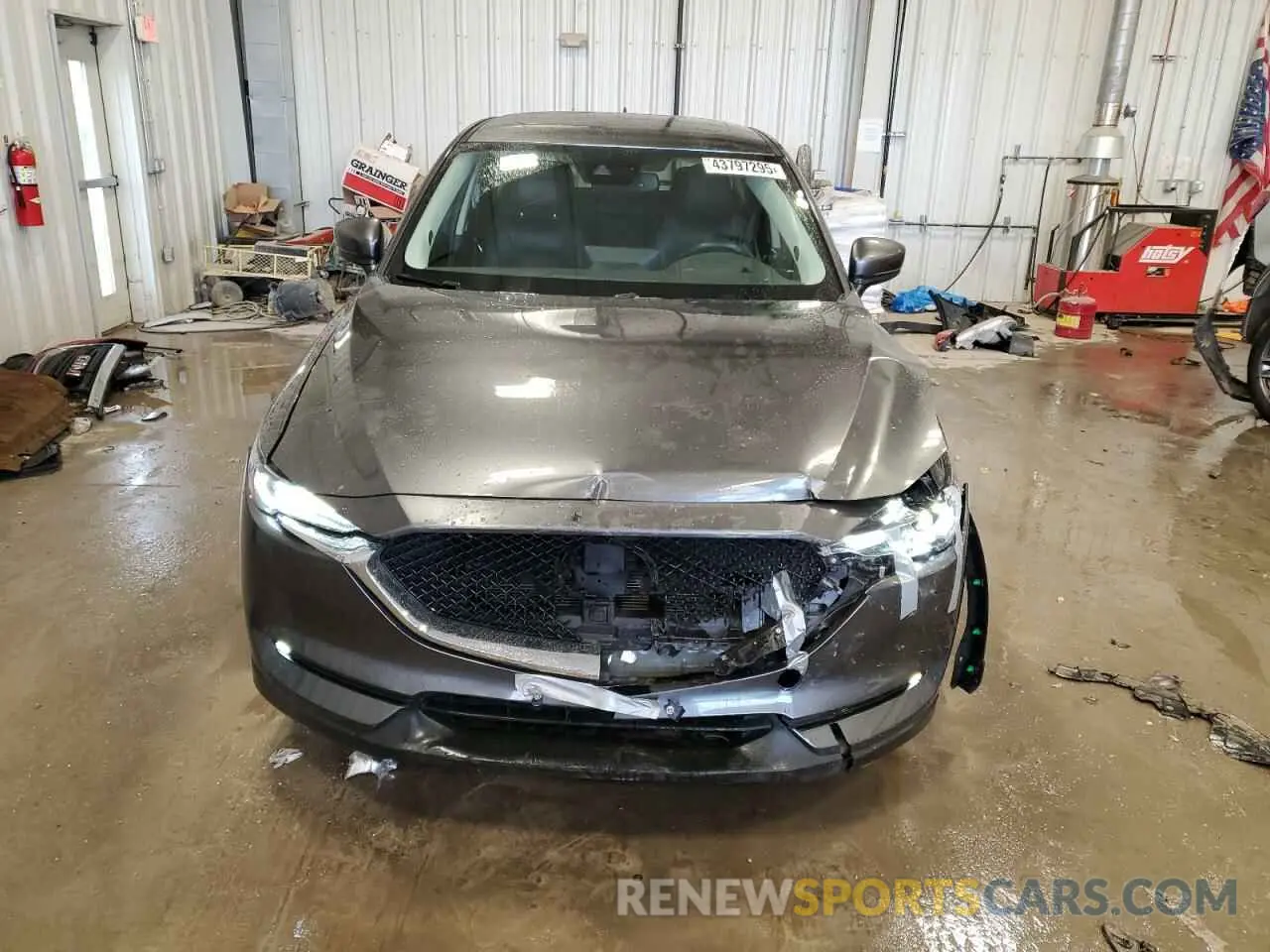 5 fotografías del automóvil dañado JM3KFBDM6M0478372 MAZDA CX-5 2021