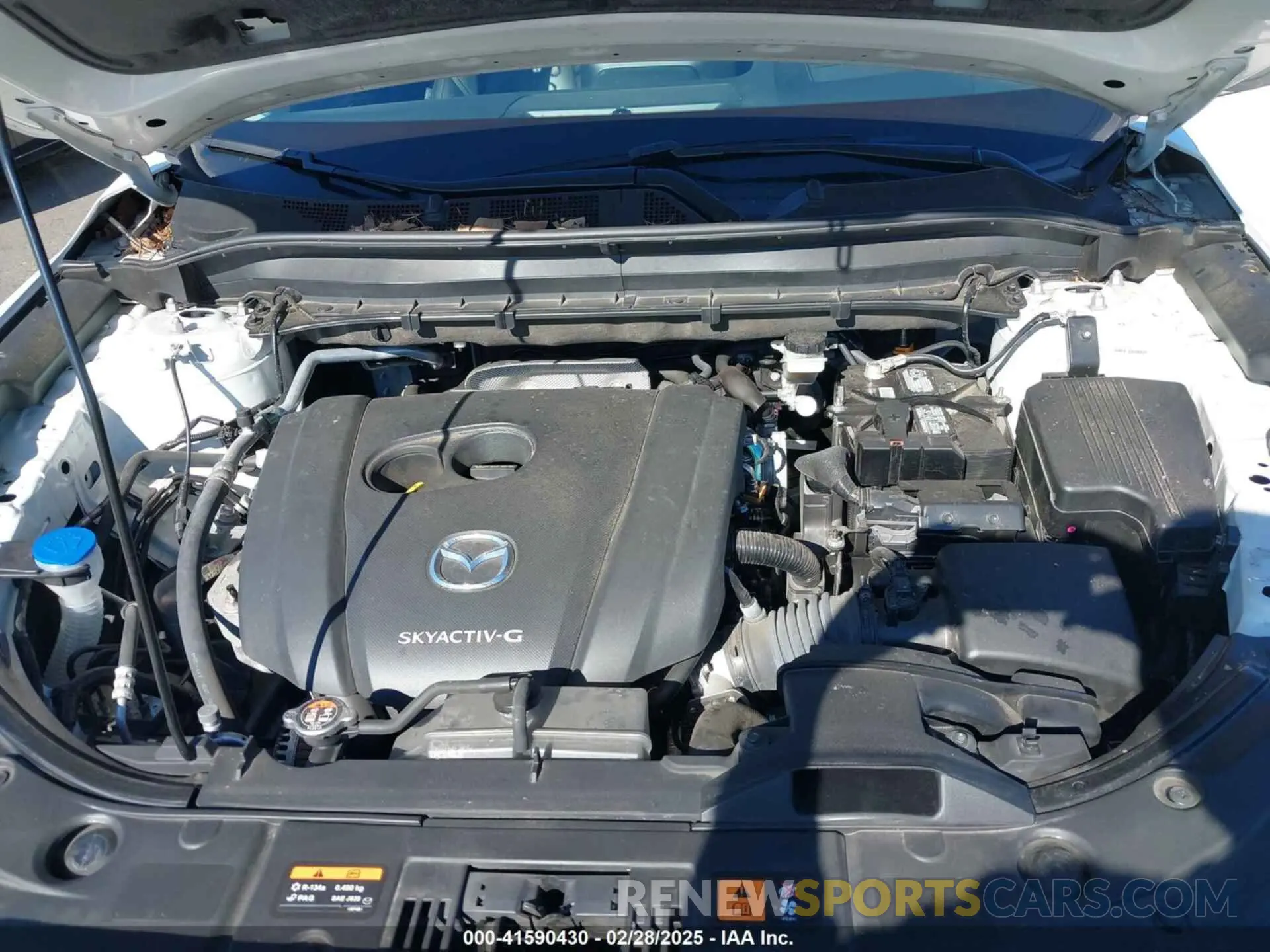 10 fotografías del automóvil dañado JM3KFBDM6M0483135 MAZDA CX-5 2021