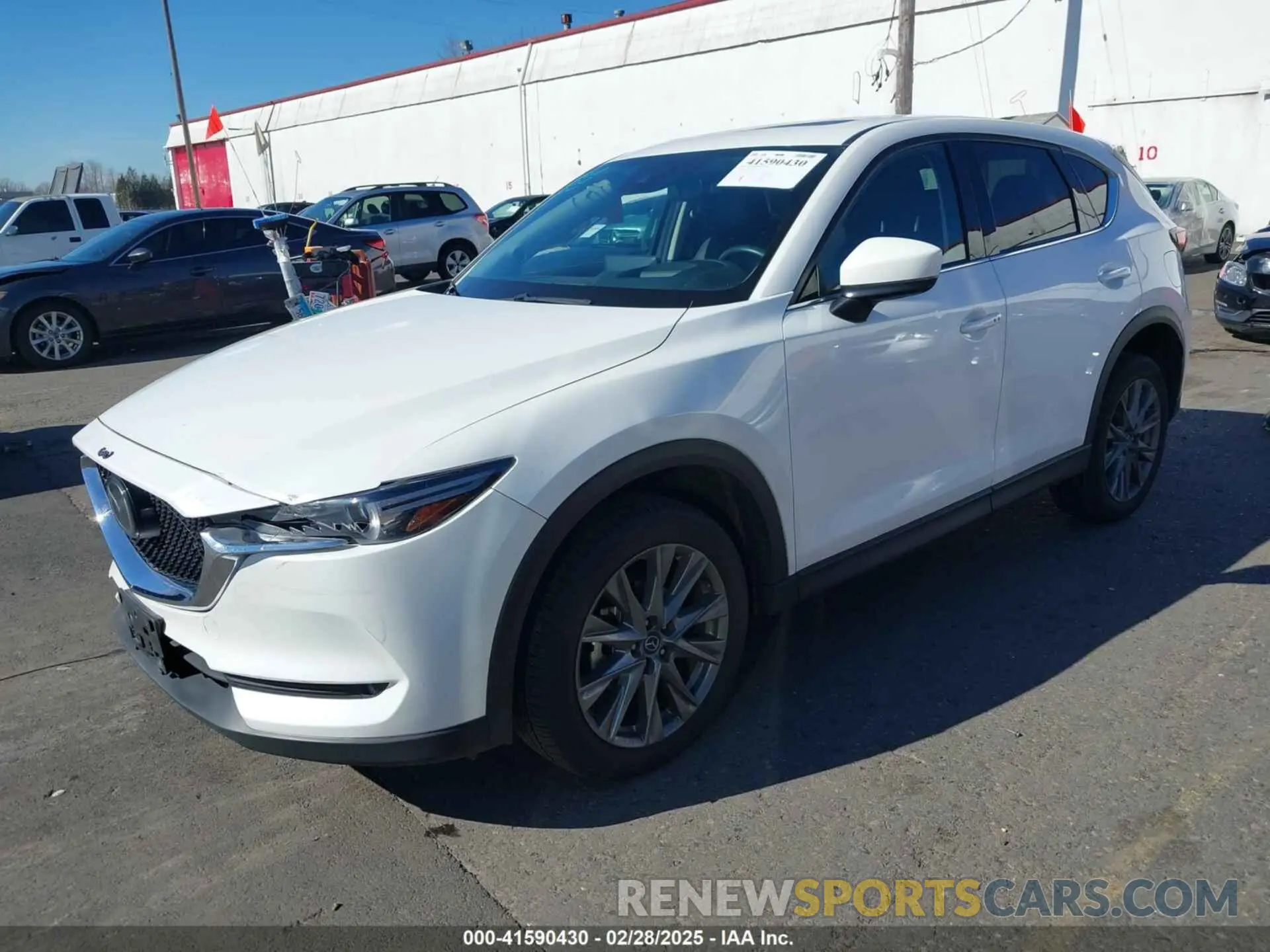 2 fotografías del automóvil dañado JM3KFBDM6M0483135 MAZDA CX-5 2021