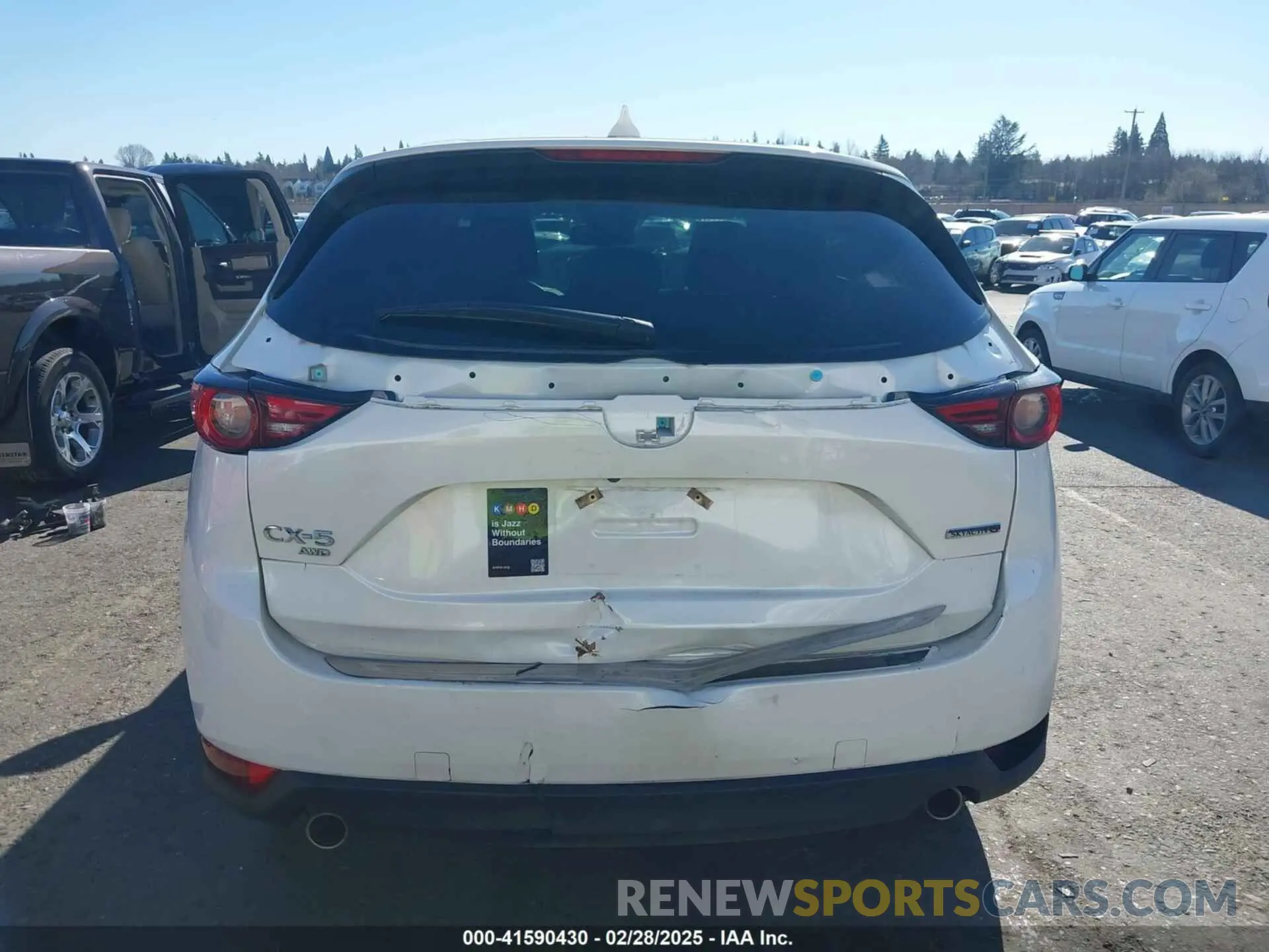 6 fotografías del automóvil dañado JM3KFBDM6M0483135 MAZDA CX-5 2021
