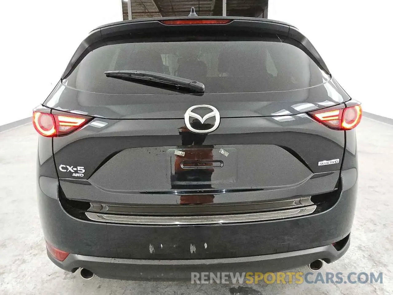 6 fotografías del automóvil dañado JM3KFBDM6M0487606 MAZDA CX-5 2021
