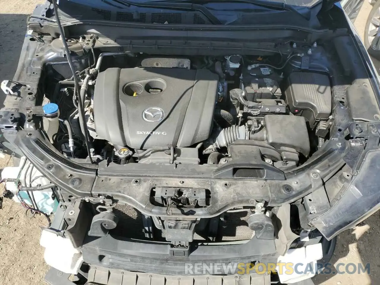 12 fotografías del automóvil dañado JM3KFBDM6M1343287 MAZDA CX-5 2021