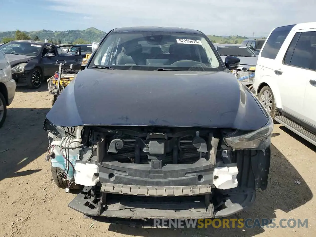 5 fotografías del automóvil dañado JM3KFBDM6M1343287 MAZDA CX-5 2021